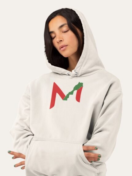 Sweatshirt M carte du Maroc Hoceima