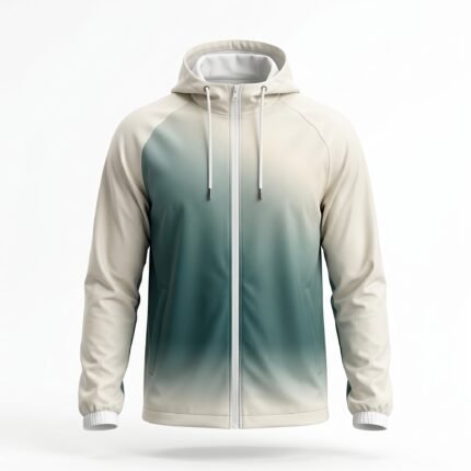 Sublimation Veste Coupe-Vent à Capuche  – Made in Morocco
