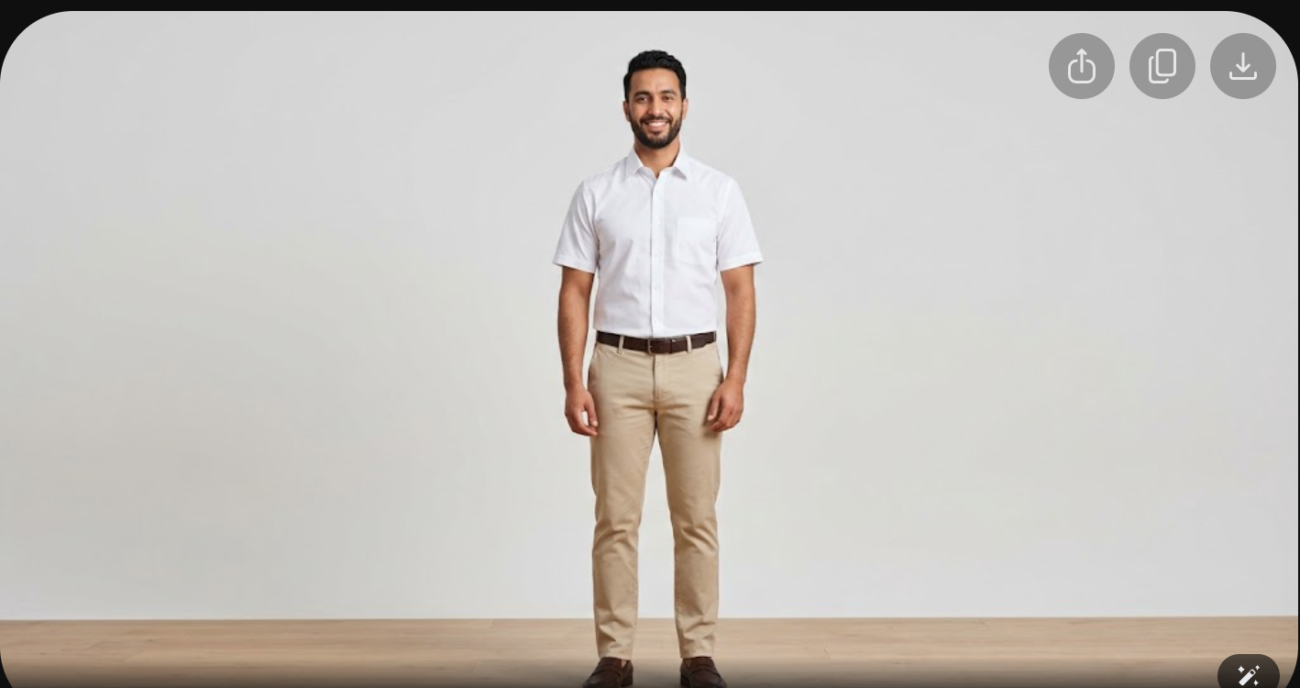 Chemise Manches Courtes Premium AYLAL homme blanche popeline coton, Made in Morocco